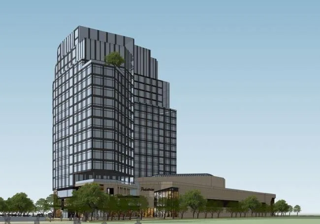 Sketchup Office Model | High rise Office Building, Multi story Commercial Street, Modern Style