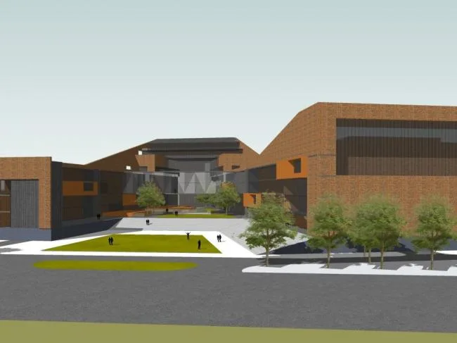 Modern Multi-Story School Campus Design | SketchUp Educational Building Model