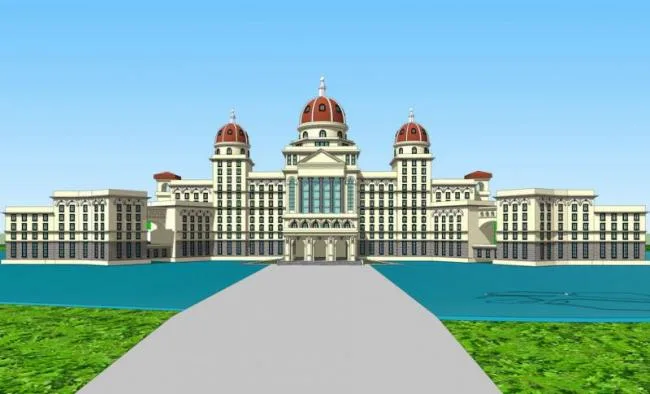 Sketchup Hotel Model | Multi story Hotel, Classical Style, European Style