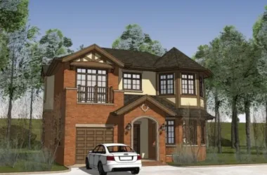 Modern Solo Villa 3D Model in SketchUp-BIM WORLD
