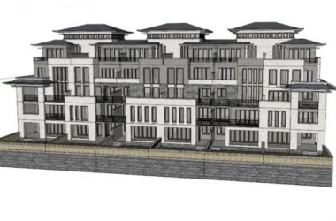 Modern Row and Stacked Villa Designs in SketchUp-BIM WORLD