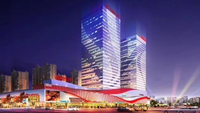 Sketchup Business Model | High rise commercial buildings, modern style