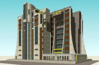 Sketchu Industrial Building | Modern Multi-Story Industrial Design-BIM WORLD