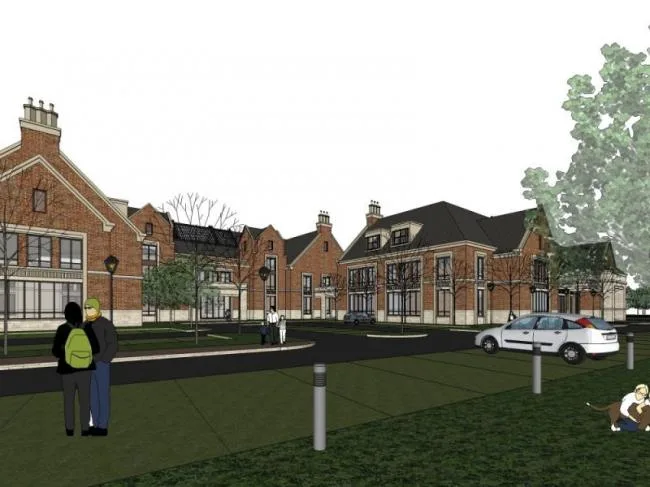Sketchup Business Model | Multi story Clubhouse, Classical Style