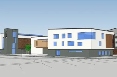 SketchUp School Models | Multi-Story Educational Campuses Featuring Modern Chinese Architecture-BIM WORLD
