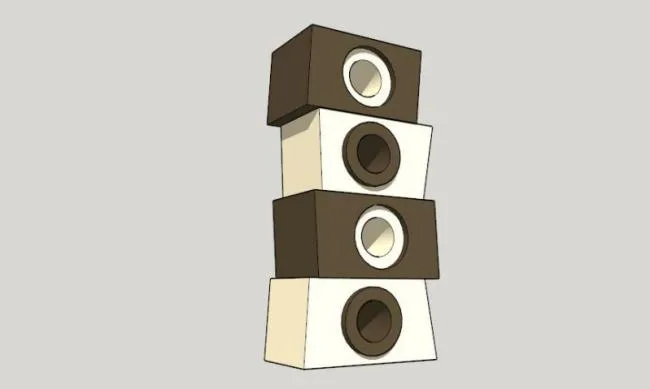 Modern Landscape Sculpture Materials for SketchUp Models