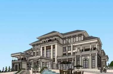 SketchUp Business Model: Designing a Multi-Story European-Style Club-BIM WORLD