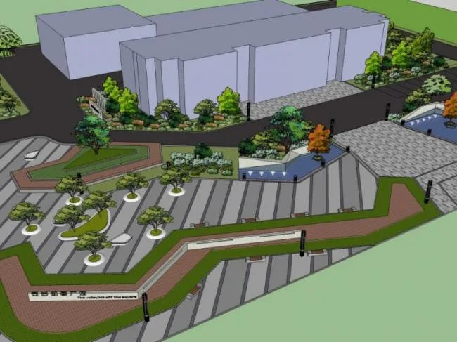 Sketchup Office Model | Maker Space, Multi story Office, Modern Style