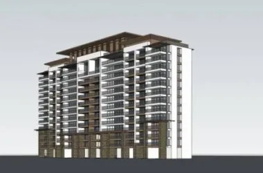 SketchUp Residential Model: Modern High-Rise Apartments at Sanya Tufu Bay-BIM WORLD