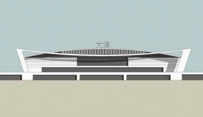Sketchup Station Road and Bridge | Multi story Railway Station, High speed Railway Station, Bus Station, Modern Style, Transportation Architecture