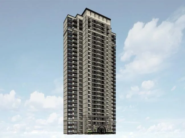 Sketchup Residential Model | High rise Residential Buildings, Modern Style, Residential Buildings