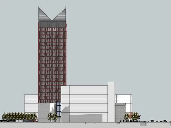 Sketchup Complex Model | Multi story High rise Complex, Office Building, Residential, Commercial, Modern Style