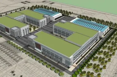 Sketchu Industrial Building: Modern Multi-Story Factory Architecture-BIM WORLD