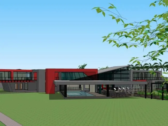 Modern Solo Villa Design | SketchUp 3D Model Preview