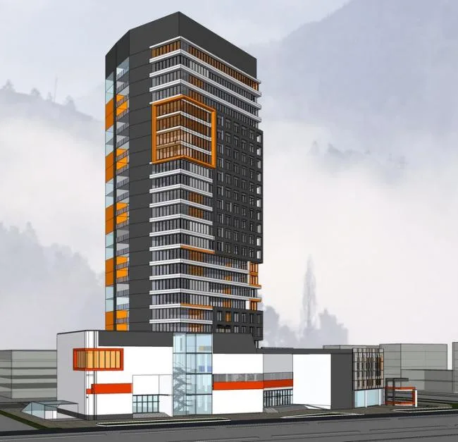 Sketchup Complex Model | Commercial Complex, High Rise Office, Lower Rise Commercial, Modern Style