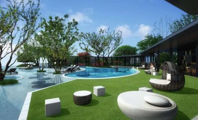 Sketchup Residential Model | Low rise Sales Office, Commercial Building, Modern Style