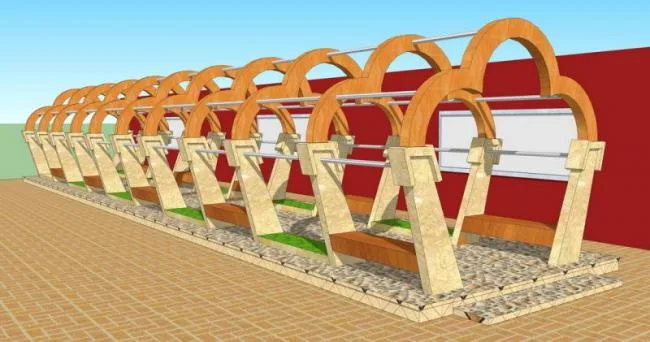 Sketchup Material Model | Corridor Landscape Material Component