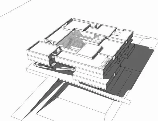 Sketchup Cultural Model | Multi story Yunnan Provincial Museum, Cultural Architecture, Modern Style