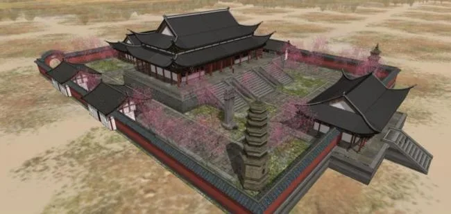 Sketchup Ancient Architecture Model | Multi story Temple, Ancient Temple, Chinese Style, Ancient Architecture