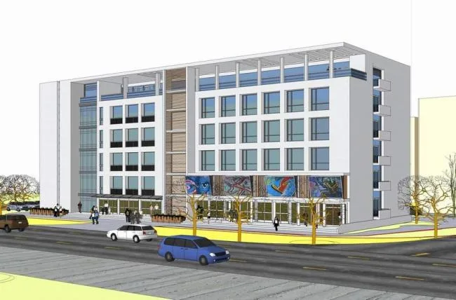 Sketchup Office Model | Low rise Office Building, Modern Style, Small Office Building
