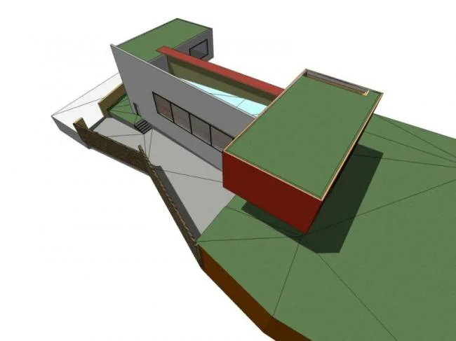 Sketchup Villa Model | Solo Villa, Modern Style