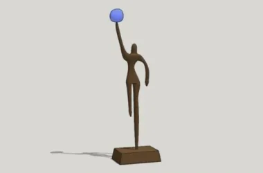 SketchUp Materials for Landscape Sculpture Models | Modern Style Components-BIM WORLD