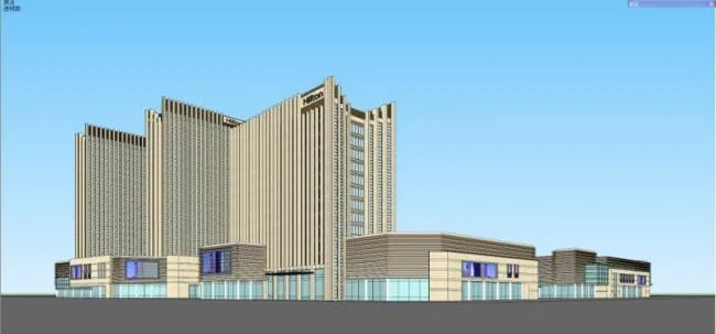 Sketchup Complex Model | High rise Complex, Modern Style