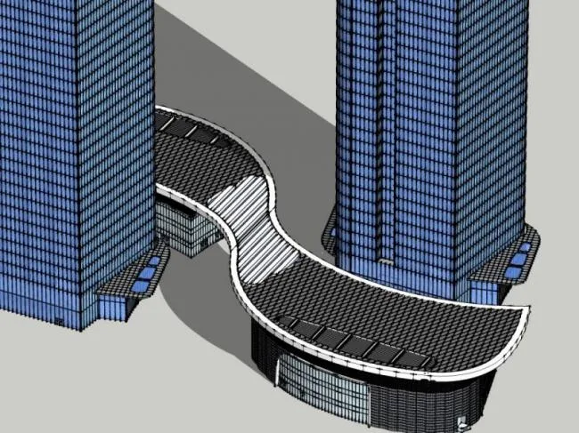 Sketchup Office Model | Super High rise Office Building, Modern Style