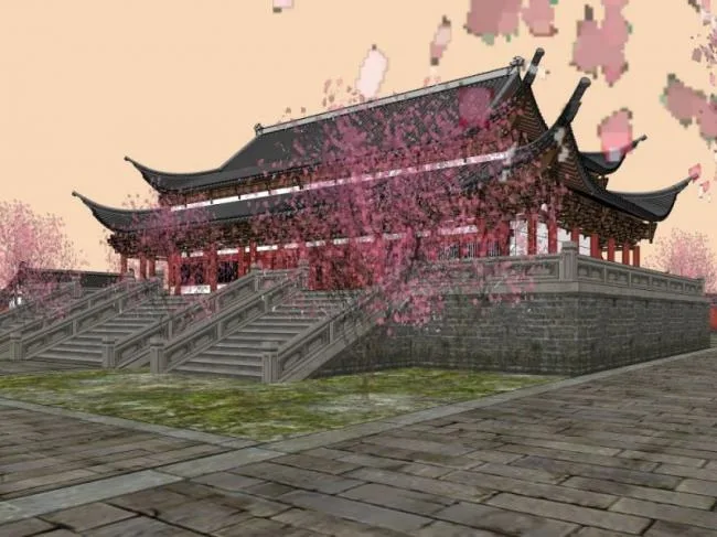 Sketchup Ancient Architecture Model | Multi story Temple, Ancient Temple, Chinese Style, Ancient Architecture
