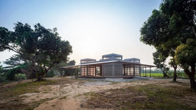 BIM Architecture | A Street Lamp in the Quiet Night of a Village: Kaeng Krachan Library/Junsekino Architects and Design