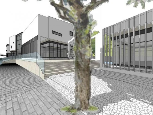 Sketchup Villa Model | Villa Cluster, Modern Style