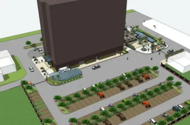 SketchUp Landscape Models: Commercial, Parking Lot, and Modern Designs-BIM WORLD