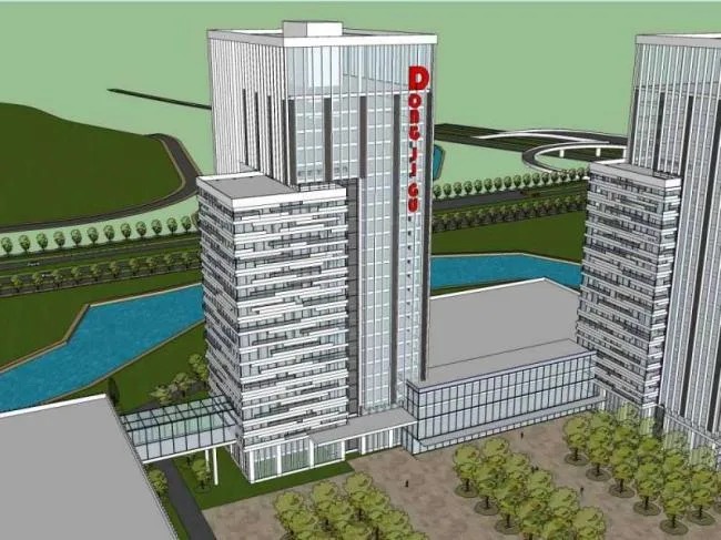 Sketchup Office Model | High rise Office Building, Modern Style
