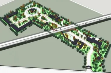 SketchUp Landscape Model: Chinese-Style Park Design-BIM WORLD
