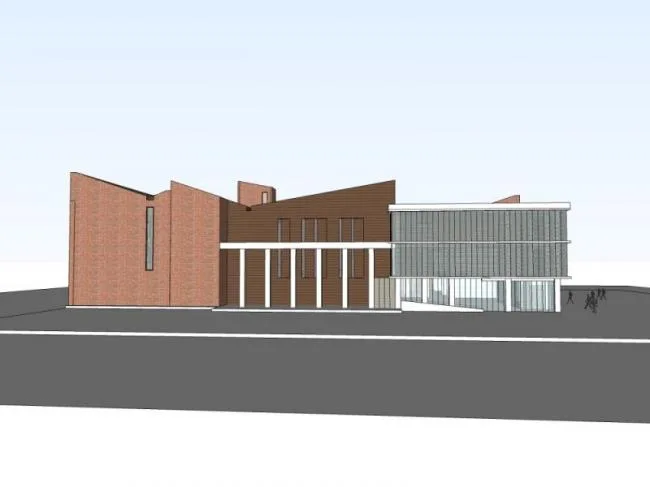 Sketchup Office Model | Multi story Office Building, Modern Style