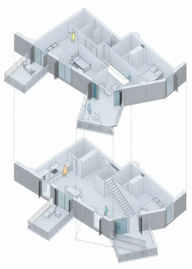 BIM Architecture | Scattered branches and leaves, towering white tree tower apartments/Fujimoto Shosuke, etc