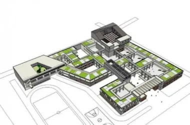 Modern Multi-Story Primary and Secondary School Building Models in SketchUp-BIM WORLD