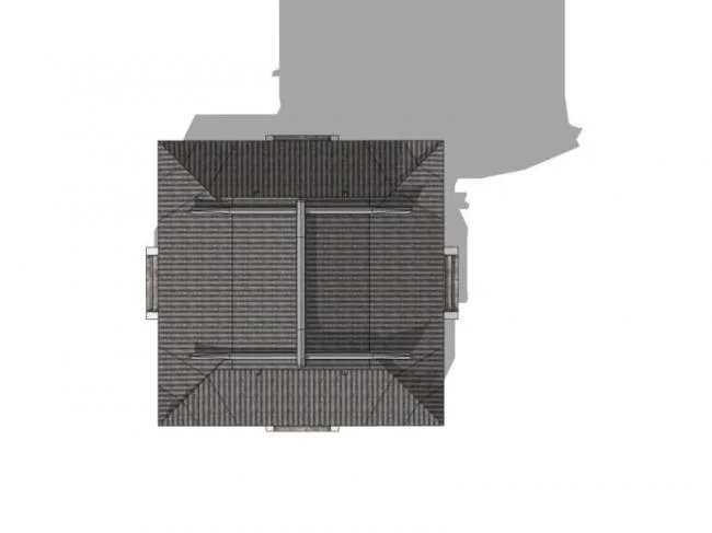 Sketchup Sketch Model | Pavilion, Chinese Style, Sketch