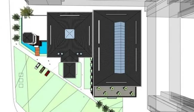 Sketchup Business Model | Multi story Club, Classical Style, Simplified European Style