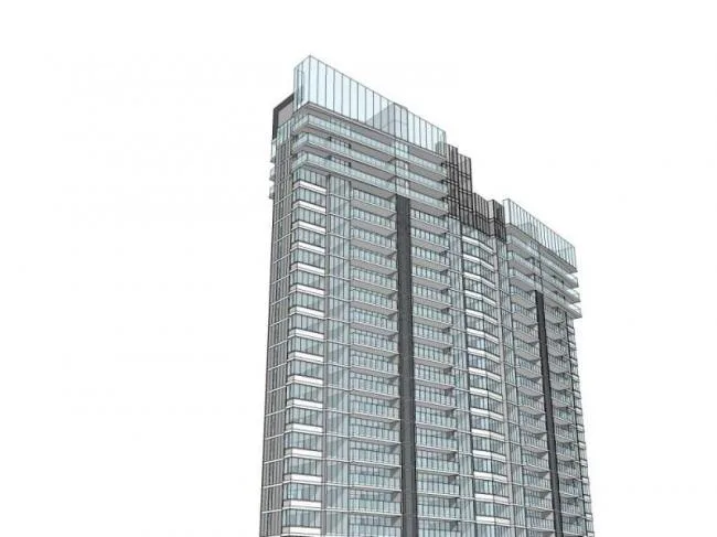 Sketchup Residential Model | High rise Residential Buildings, Modern Style