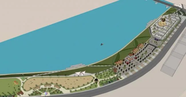 Sketchup Landscape Model | Park Landscape, Modern Style