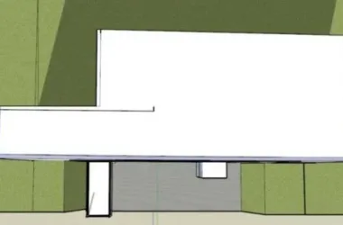 Modern Solo Villa SketchUp Model Inspired by Corbusier-BIM WORLD
