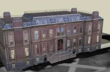 Multi-Story European-Style Kindergarten School Model for Teaching and Education in SketchUp-BIM WORLD