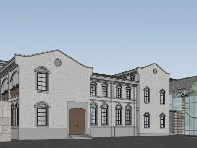 Sketchup Business Model | Multi story Club, Chinese Style