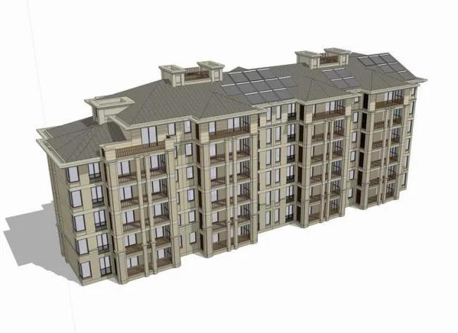 SketchUp Residential Models: Mid to High-Rise Buildings and Grassland Wind Integration