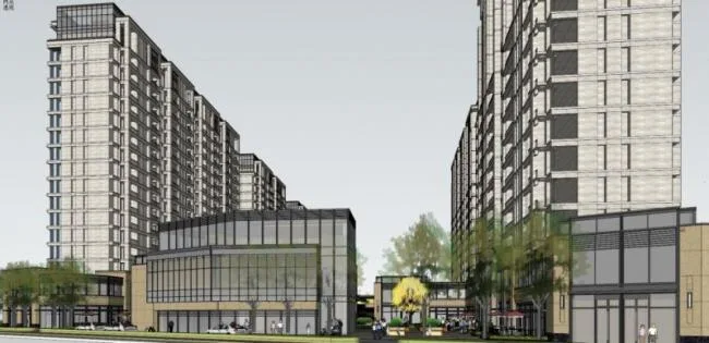 Sketchup Residential Model | Multi story Residential Complex, Modern Style