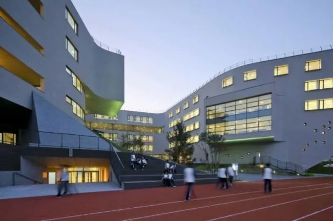 Sketchup School Model | Multi-story School, Campus Educational Architecture, Modern Style