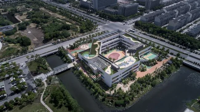 BIM Architecture | Nanxun Town Middle Kindergarten New Site Expansion Project/Zhejiang New Year's Eve School Architectural Design and Research Institute Co., Ltd