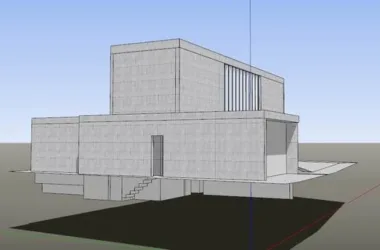 Modern Villa Design: An Teng Zhongxiong Lee Residence in SketchUp-BIM WORLD