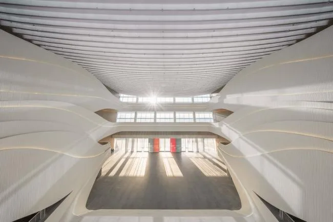 BIM Architecture | As graceful as a beautiful fish, West Hall of Silk Road Cultural Exchange Center/WAY Studio